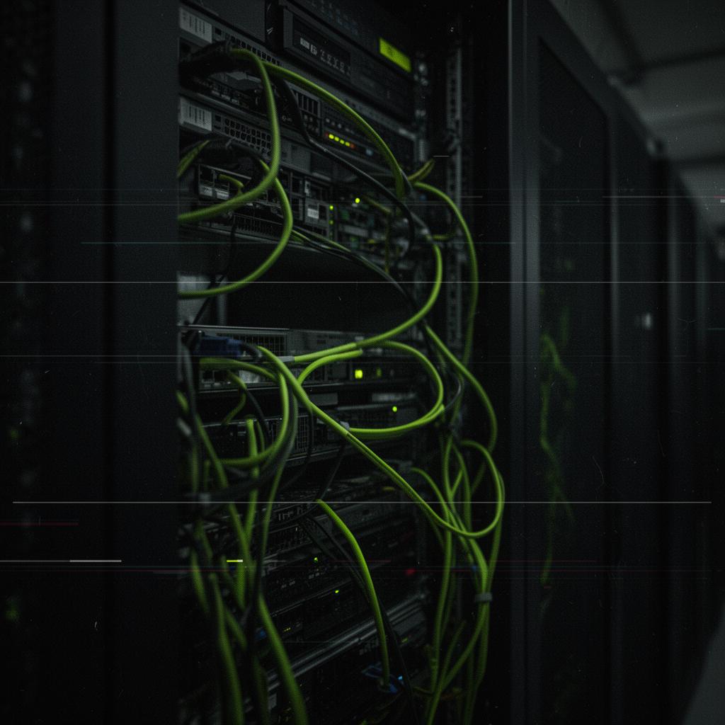 Server racks during a c0desec engagement